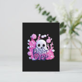 schattig spook Halloween boe pakket  Briefkaart (Staand voorkant)