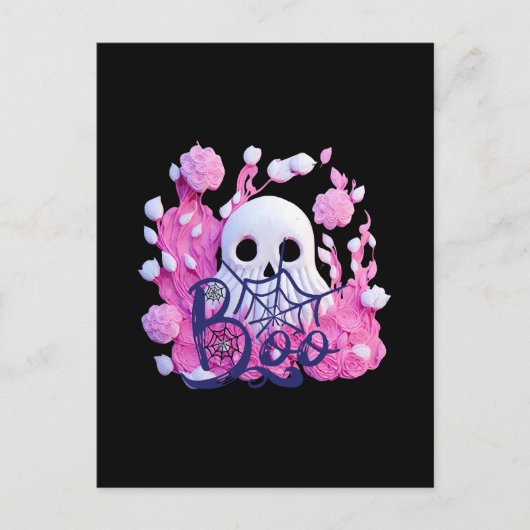 schattig spook Halloween boe pakket  Briefkaart (Voorkant)