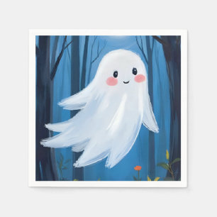 Schattig spook Halloween griezelig Servet