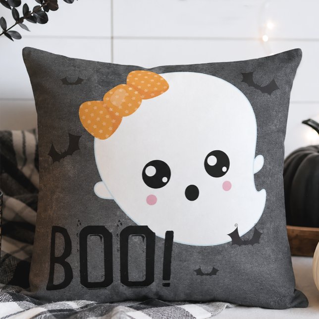 Schattig spook Halloween Kussen (Cute Ghost Halloween 
Decorative Pillow)