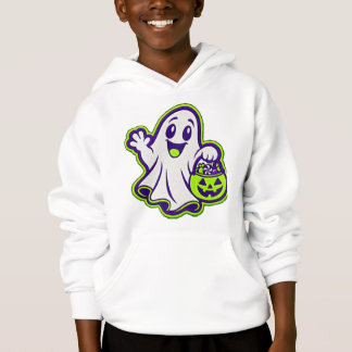 Schattig spook Halloween snoep of een grap