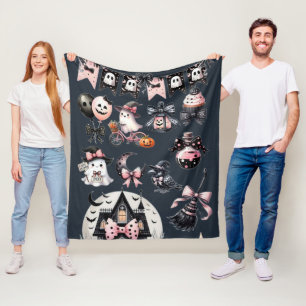 Schattig spook in de Halloween Fleece Deken