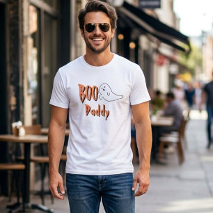 Schattig spook kleine Boo papa HalloweenBaby Show T-shirt