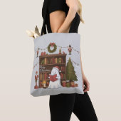Schattig spook leesboek Kerst lezen Tote Bag (Dichtbij)