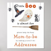 Schattig spook - Mam te worden geadresseerd Poster (Voorkant)
