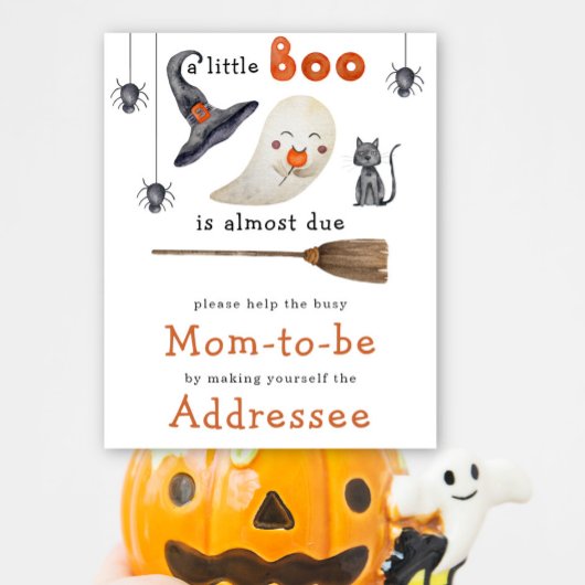 Schattig spook - Mam te worden geadresseerd Poster