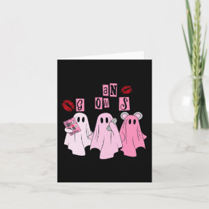 Schattig spook mean ghouls leuk Halloween kostuum  Kaart