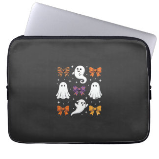 Schattig spook met strikken Halloween ontwerp_1 Laptop Sleeve