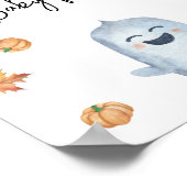 Schattig spook - Noem dat baby voedsel Poster (Hoek)