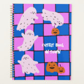 Schattig spook & pompoen Halloween Planner (Voorkant)