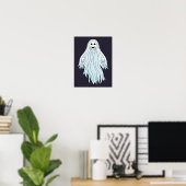 Schattig spook poster (Thuiskantoor)