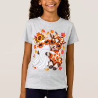 Schattig spook pygmee geit Halloween herfst
