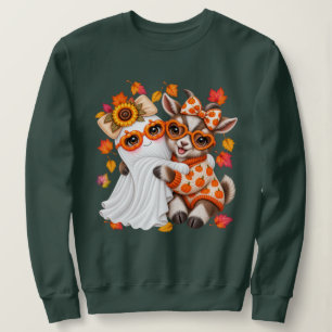 Schattig spook pygmee geit Halloween herfst Trui