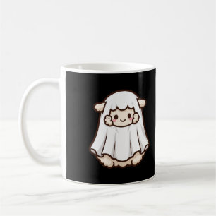 Schattig spook schaap Halloween Koffiemok