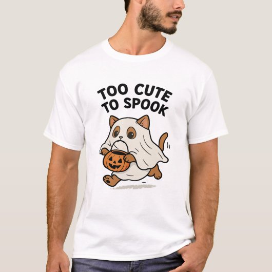 Schattig spook t-shirt (Voorkant)