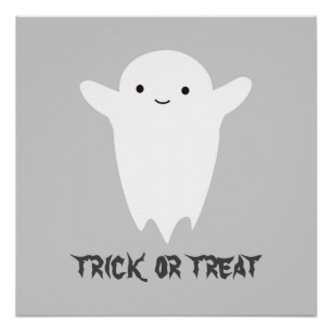 Schattig spook - Trick or Treat Poster