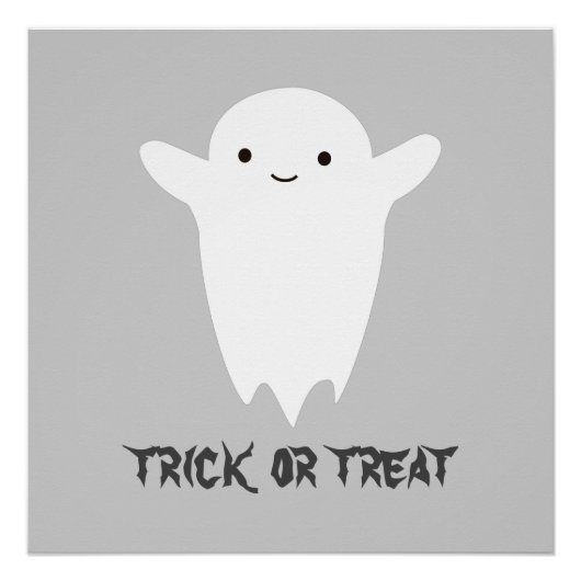 Schattig spook - Trick or Treat Poster (Voorkant)