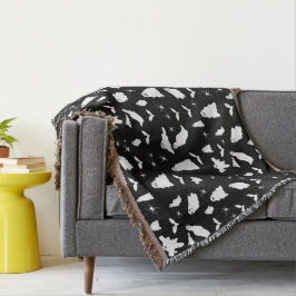 Schattig spook, vleermuizen & spinnen Halloween pa Deken