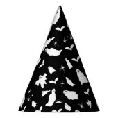 Schattig spook, vleermuizen & spinnen Halloween pa Feesthoedjes (Links)