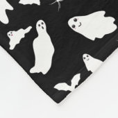 Schattig spook, vleermuizen & spinnen Halloween pa Fleece Deken (Hoek)
