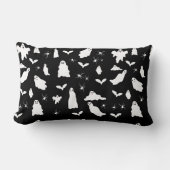 Schattig spook, vleermuizen & spinnen Halloween pa Kussen (Voorkant)