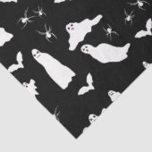 Schattig spook, vleermuizen & spinnen Halloween pa Tissuepapier (Detail)