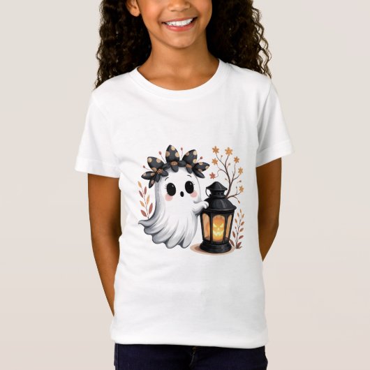Schattig spook whimsisch Halloween kinder T-shirt (Voorkant)