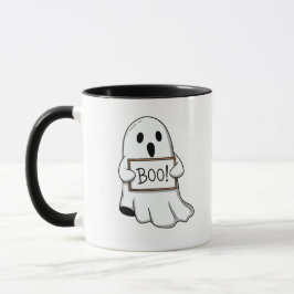 Schattig spookachtig BOO plezier Mok