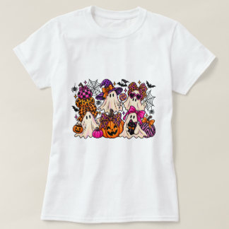 Schattig spookachtig geesten squad outfit Hallowee T-shirt