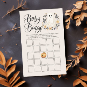 Schattig spookbabyhalloween-bingospel-spel