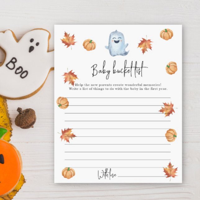 Schattig spookje - Baby emmerlijst (Creator heeft geüpload)