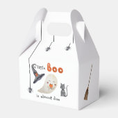 Schattig spookje - babyshower bedankdoosjes (Voorkant Zijde)