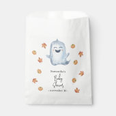 Schattig spookje - babyshower bedankzakje (Voorkant)