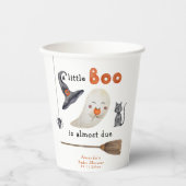 Schattig spookje - babyshower papieren bekers (Voorkant)