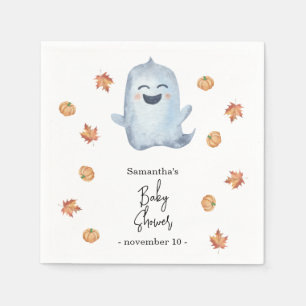 Schattig spookje - babyshower servet