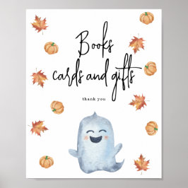 Schattig spookje - Boeken kaarten en cadeaus Poster