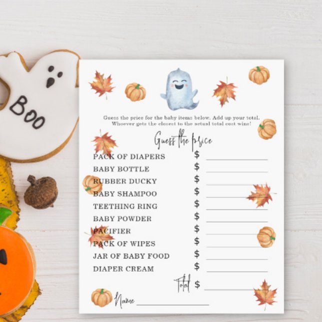 Schattig spookje - Feestspellen | Prijs raadspel (Creator heeft geüpload)