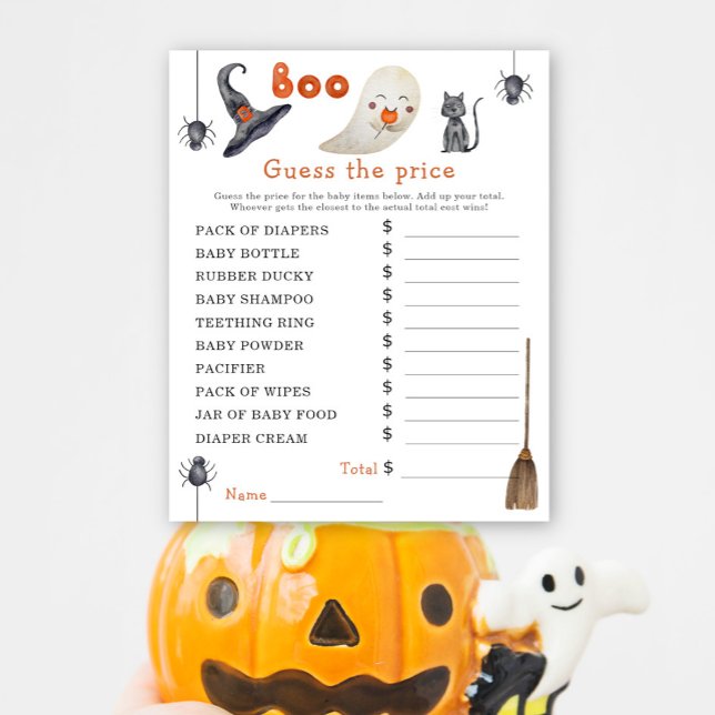 Schattig spookje - Feestspellen | Prijs raadspel (Creator heeft geüpload)