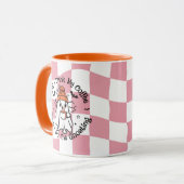 Schattig spookje herfst pompoen kruid roze mok (Voorkant links)