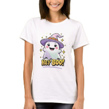Schattig spookje Hey Boo Pastel Pastel Halloween