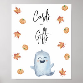 Schattig spookje - kaarten en cadeaus poster