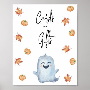 Schattig spookje - kaarten en cadeaus poster
