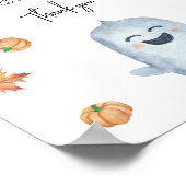 Schattig spookje - Luierraffle-spel Poster (Hoek)