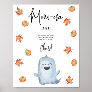 Schattig spookje - mama-osa bar poster
