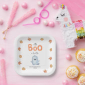 Schattig spookje met pompoenen Papieren bord (Feest)