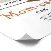 Schattig spookje - Momosa bar Poster (Hoek)