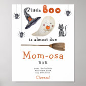 Schattig spookje - Momosa bar Poster (Voorkant)