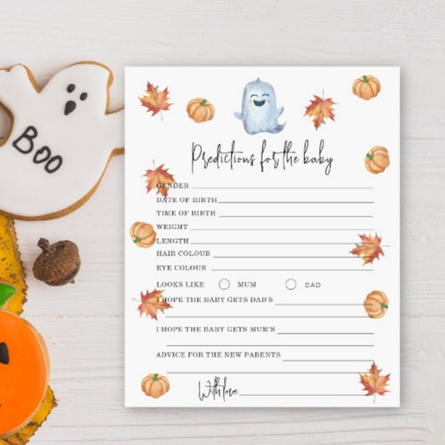 Schattig spookje - voorspellingen en advies baby (Creator heeft geüpload)