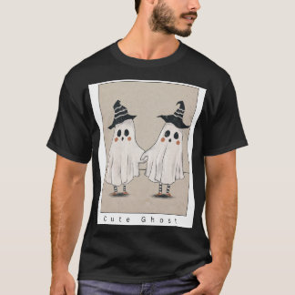 Schattig spookkoppel t-shirt