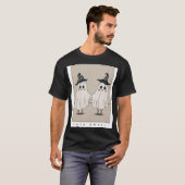 Schattig spookkoppel t-shirt (Voorkant volledig)